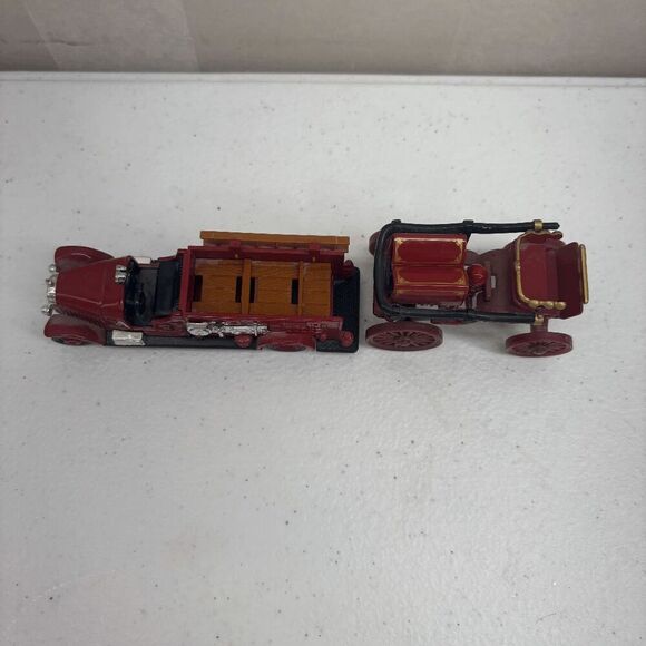 Vintage High Speed Fire Truck Engine and Trailer Year 2000 Made in China - Picture 2 of 10